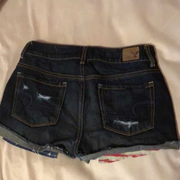 American Eagle Flag Shorts - Picture 4 of 5